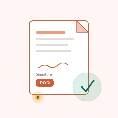 เอกสารลายเซ็นตอบรับ (POD)